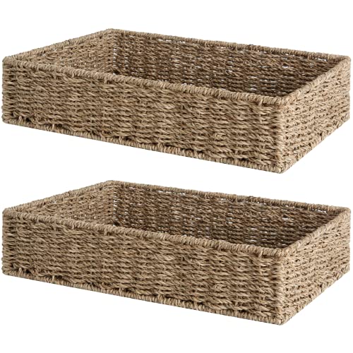 Handwoven Natural Seagrass Baskets