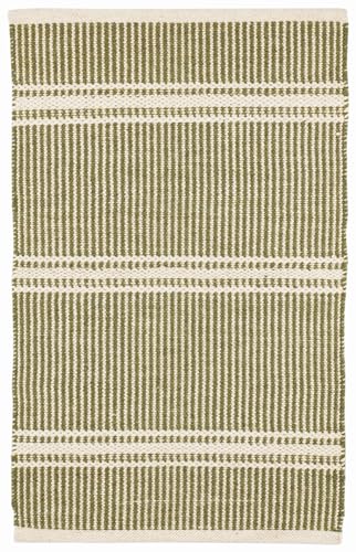 Handwoven Sage Green Wool Rug