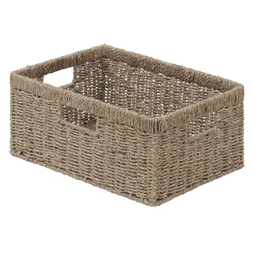 Handwoven Seagrass Storage Baskets