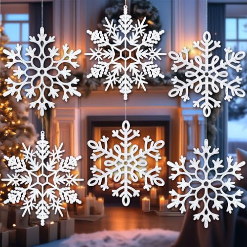 Hanging Snowflake Decorations