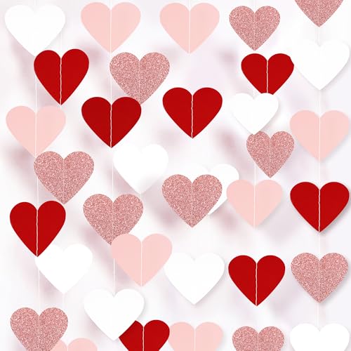 Festive Heart Bunting