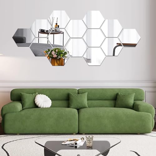 Hexagonal Wall Mirrors