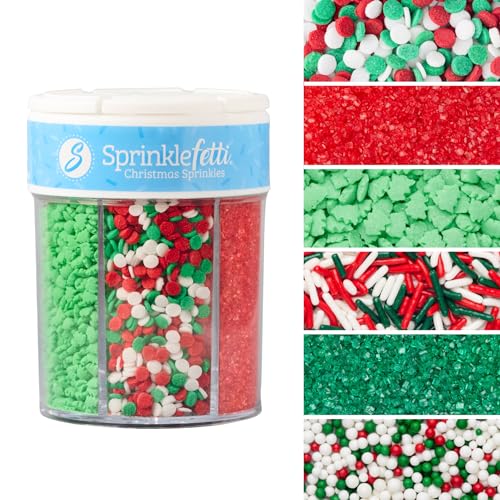 Variety of Holiday Sprinkles