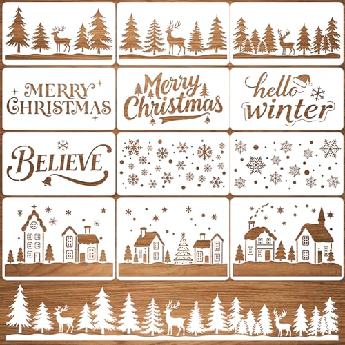 Holiday Window Stencil Kit