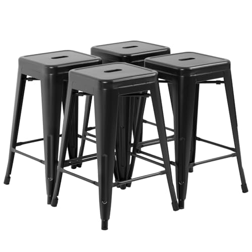 Industrial Metal Bar Stools