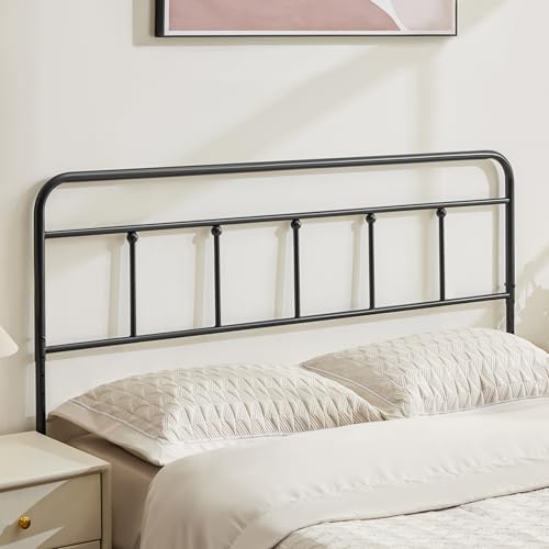 Industrial-Style Metal Headboard