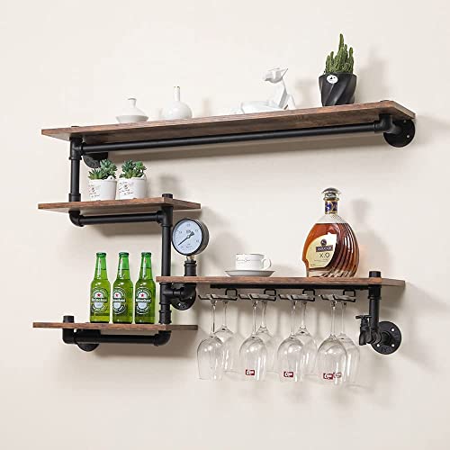 Manufacturing Pipe Wine Shelf
