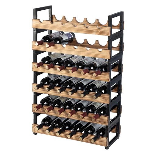 Countryside Manufacturing Wine Shelf with Timber Racks