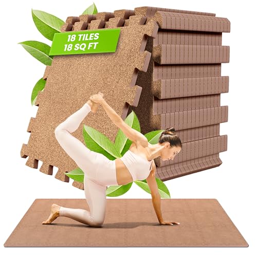 Interlocking Cork Floor Mats