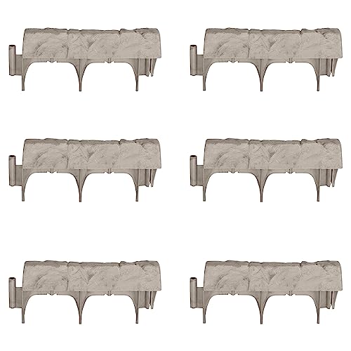 Interlocking Garden Edging Stones