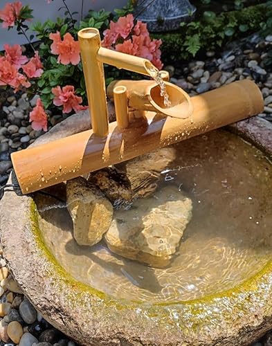 Japanese Style Bamboo Fountain