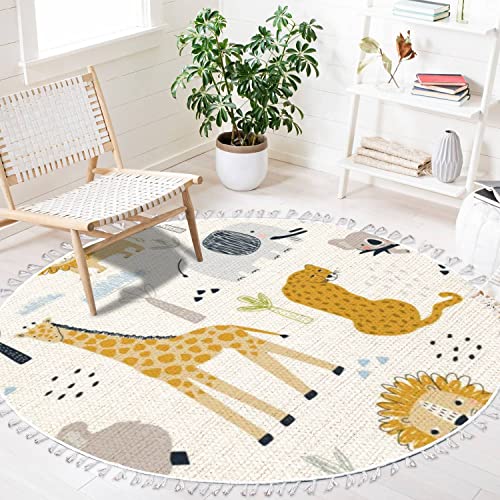 Jungle Safari Nursery Rug