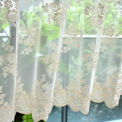 Elegant Lace Curtain Valance