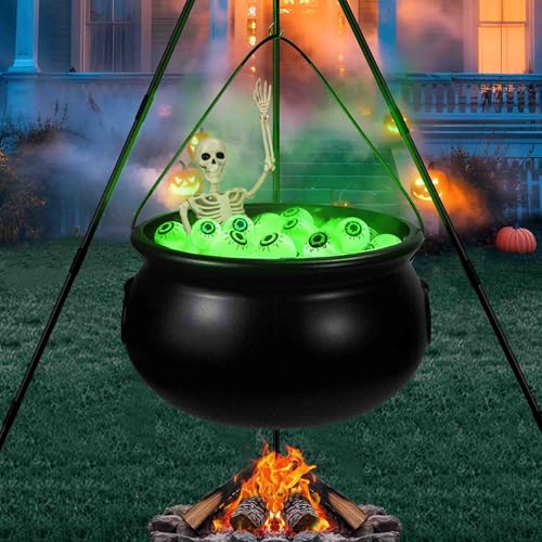 Halloween Cauldron with Stand