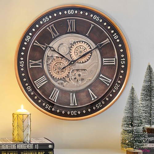 Large Vintage Wall Clock