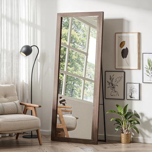 Large Wooden Mirror