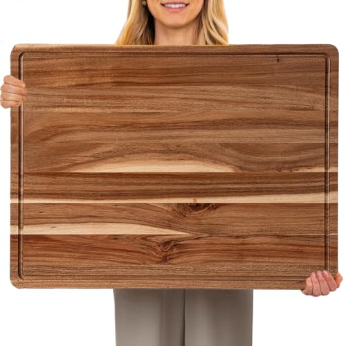 Spacious Wooden Serving Board