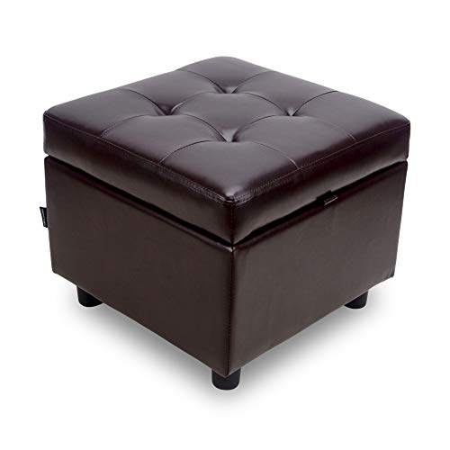 Leather Ottoman