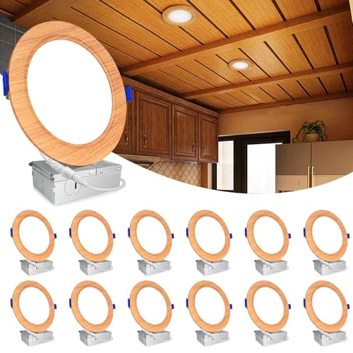 LED Indented Lighting for Wood Ceilings