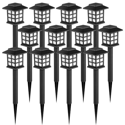 LED Solar Garden Beacons