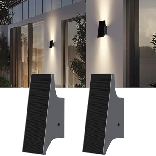 LED Solar Wall Sconces