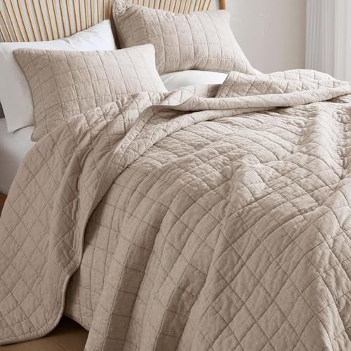 Linen Bedspread Set