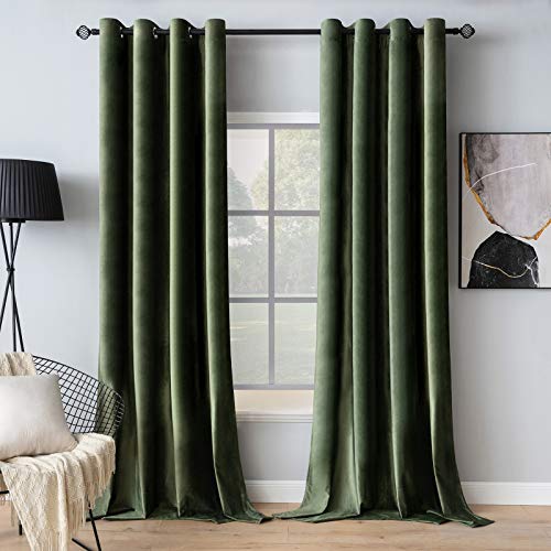 Extra-Long Velvet Curtains