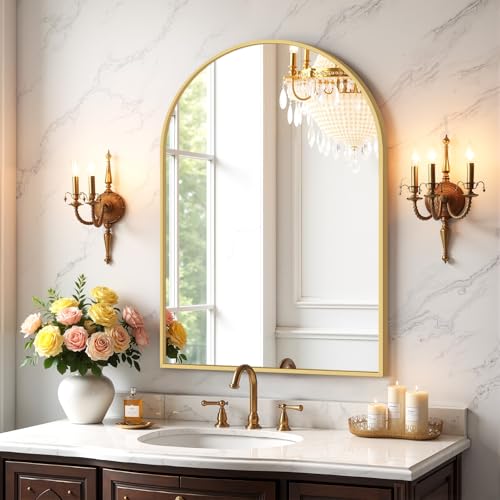Luxurious Gold Wall Mirror