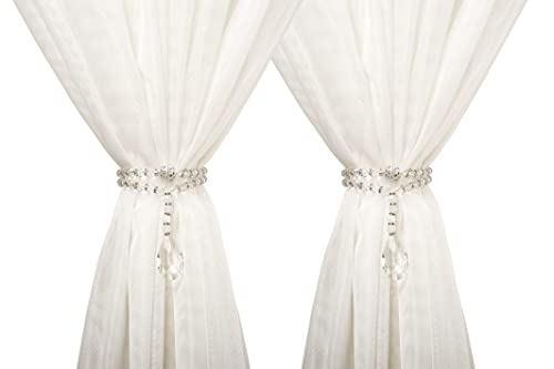Luxurious Beaded Curtain Tiebacks