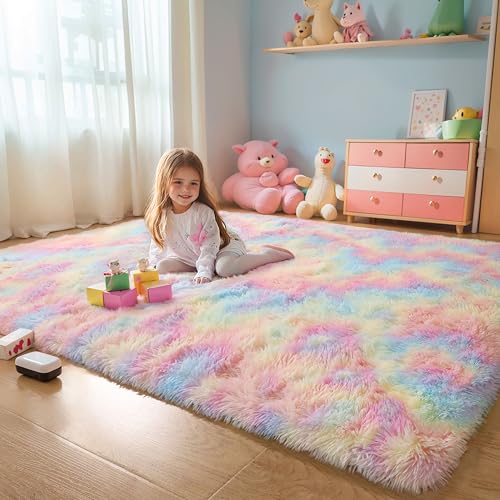 Machine Washable Kids Area Rug