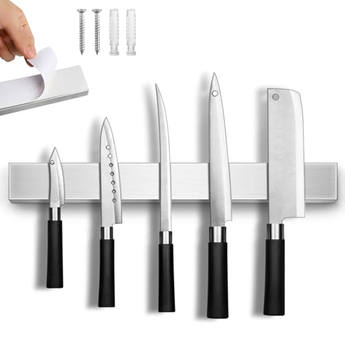 Magnetic Knife Bar with Fitting Set