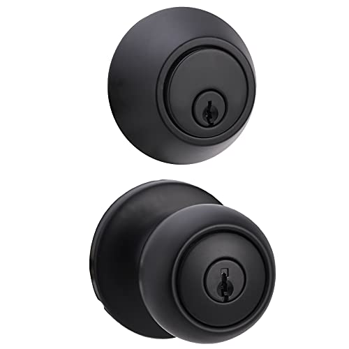 Matte Black Door Lock