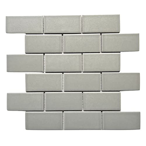 Matte Grey Ceramic Wall Tile