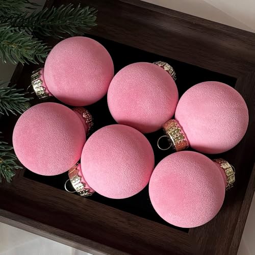 Matte Pink Ornaments Collection