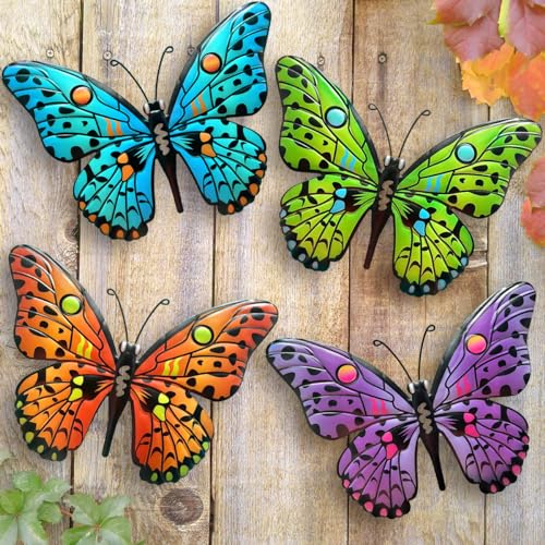 Metal Butterfly Wall Art Assortment