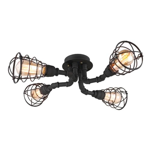 Metal Frame Ceiling Light