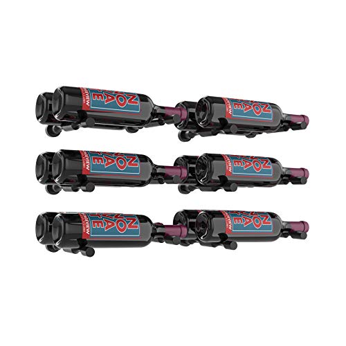 Metallic Wine Shelf Lattice