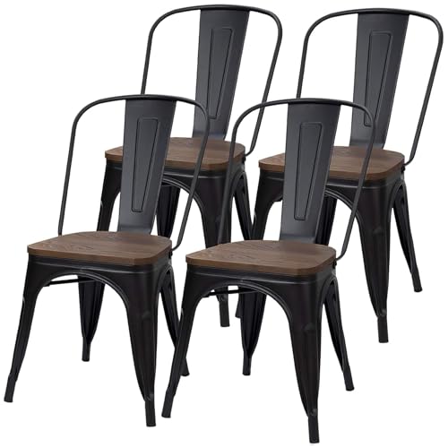 Metal and Wood Chair