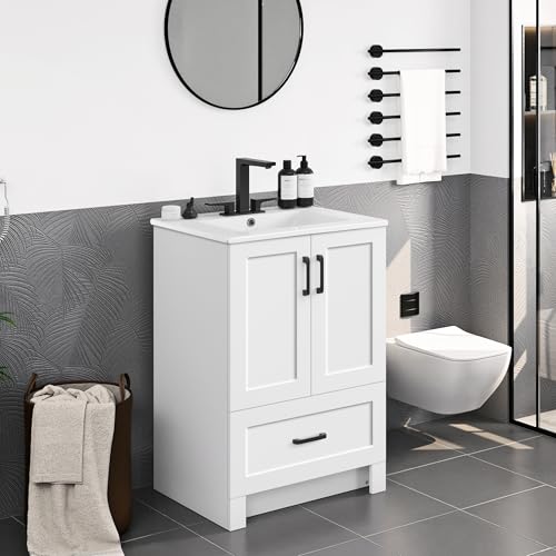 Metallic Bathroom Vanity