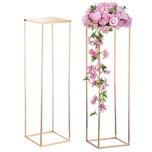 Metallic Floral Stand for Weddings