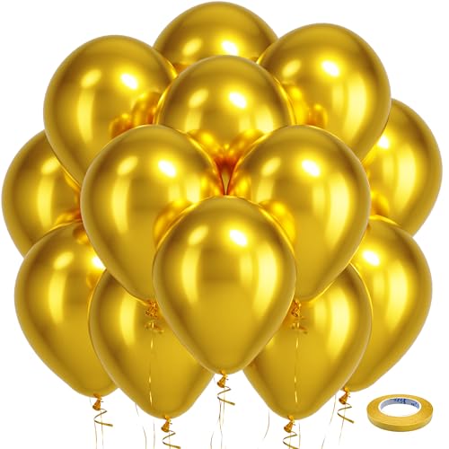 Metallic Gold Balloons