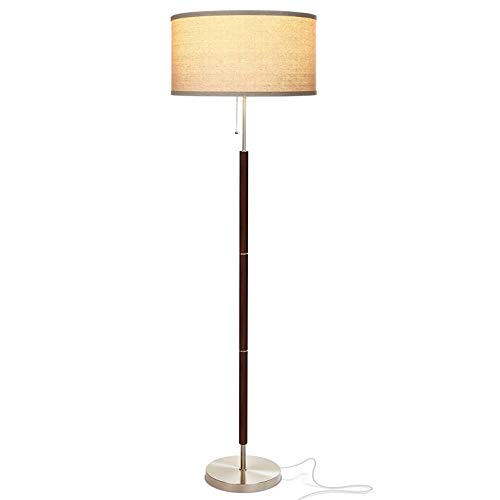 Floor Lamps with Wood Finish