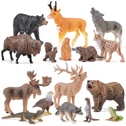 Miniature Forest Creature Figurines