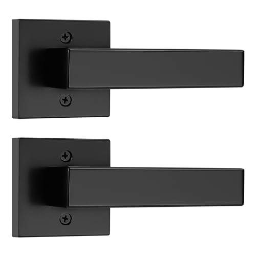 Minimalist Black Door Handle
