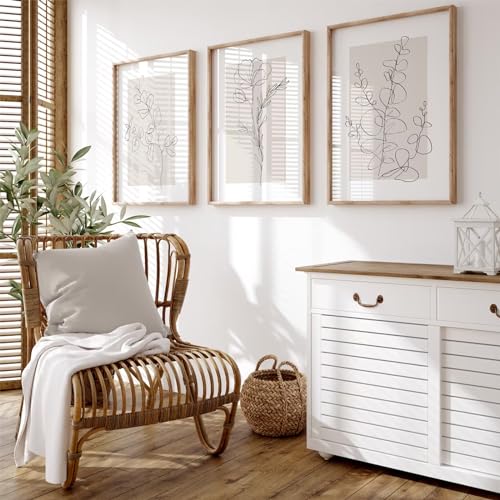 Minimalist Framed Botanical Prints