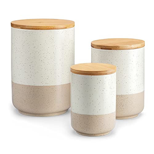 Slimline White Canisters