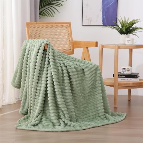 Springtime Green Comfort Throw