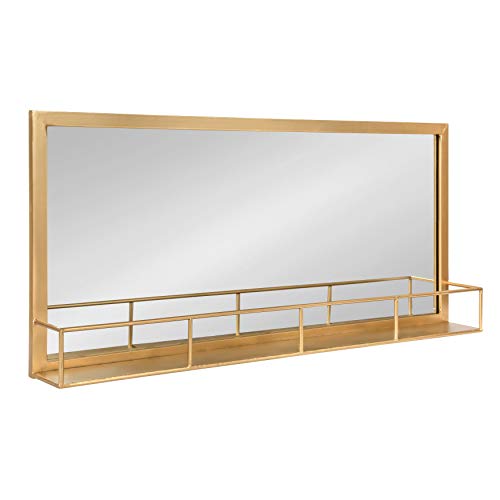 Stylish Mirrored Shelf Unit