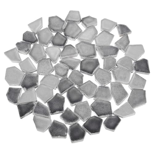 Mixed Grey Stone Mosaic Tiles