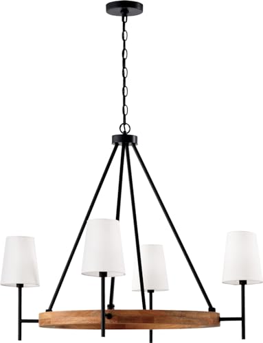 Mixed Material Light Fixture